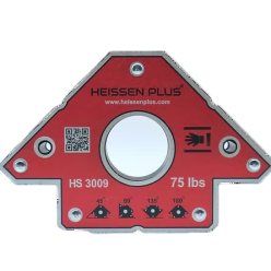 Manyetik Gönye Açılı Mıknatıslı Heissen Plus 45° 90° 135° 180° (HS 3009)