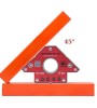 Manyetik Gönye Açılı Mıknatıslı Heissen Plus 45° 90° 135° 180° (HS 3009)