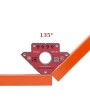 Manyetik Gönye Açılı Mıknatıslı Heissen Plus 45° 90° 135° 180° (HS 3009)