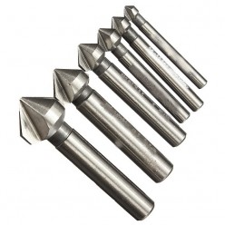 3 Ağız Havşa Freze (Silindir Saplı) 90° HSS (High Speed Steel)