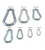 Galvanizli Karabina Düz 4-5-6-8-10-12 mm