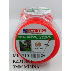 Yuvarlak Tırpan Misinası 3.0 mm x 56 mt BAY-TEC (MK4710)